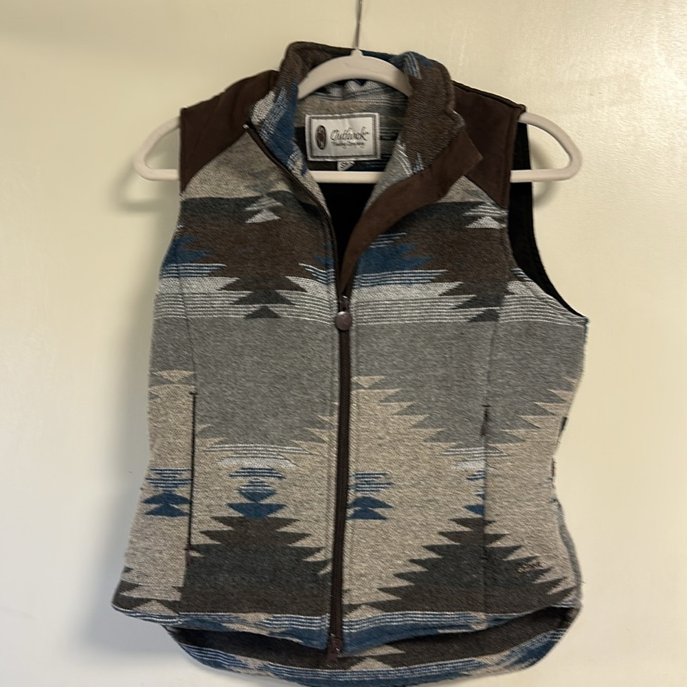 Western fitted vest
